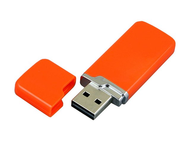 USB 2.0- флешка на 4 Гб с оригинальным колпачком