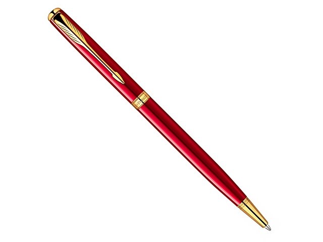 Ручка Parker шариковая тонкая «Sonnet Red GT»