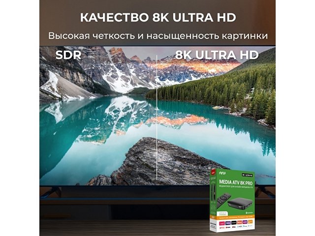 Медиаплеер  «MEDIA ATV 8K Pro»