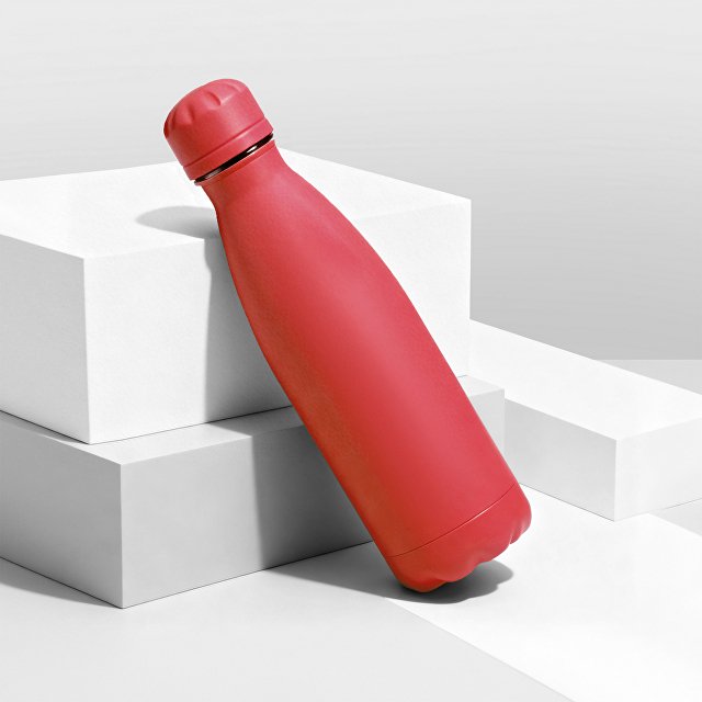 Вакуумная термобутылка «Vacuum bottle C1», soft touch, 500 мл