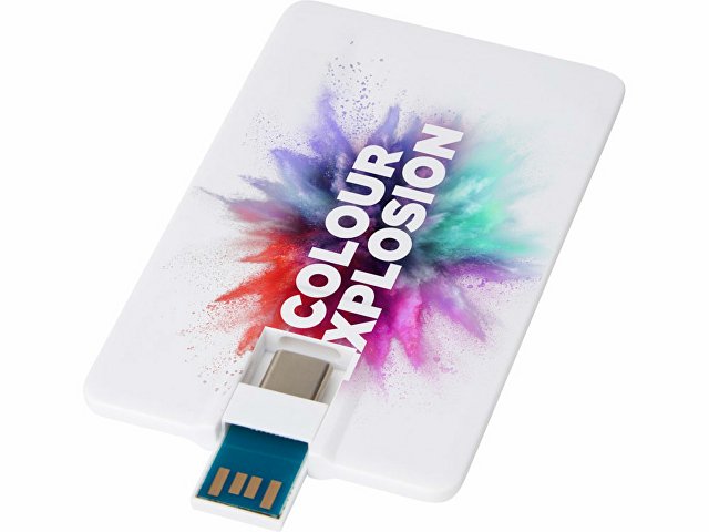 USB 3.0- флешка на 64 Гб Duo Slim с разъемом Type-C