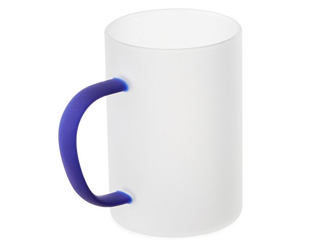 Стеклянная матовая кружка для сублимации «Акцент»