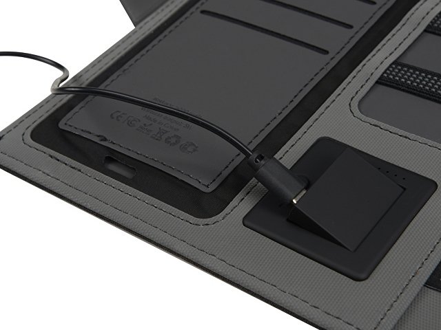 Органайзер с беспроводной зарядкой «Powernote», 5000 mAh