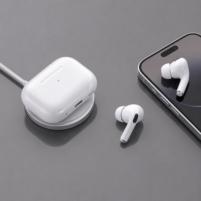 Беспроводные наушники с микрофоном Air Nova 2, TWS, BT5.4, 300 мАч, QI