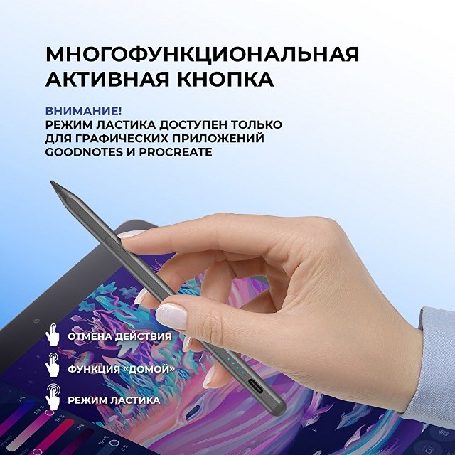 Стилус активный Magic Pencil Pro для iPad
