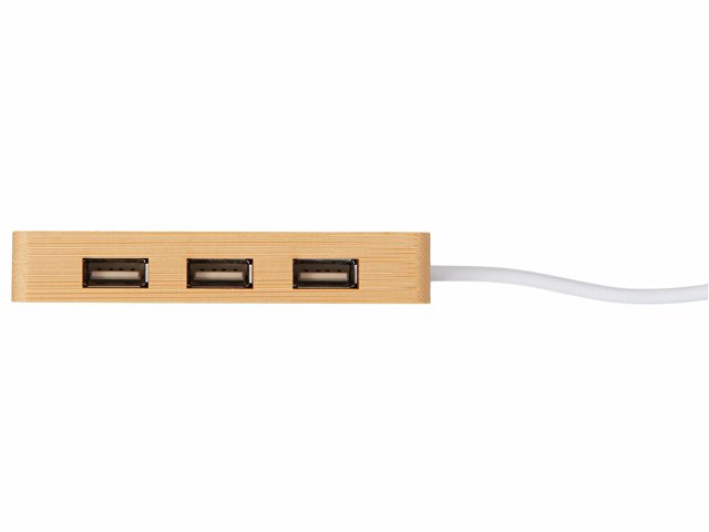 USB хаб с подсветкой лого «Reedia S5», 3*USB, 1*Type C