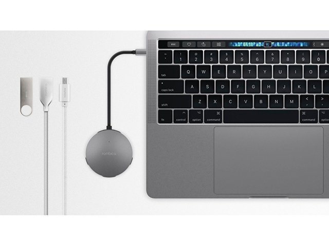 Хаб USB Type-C Hub Metal