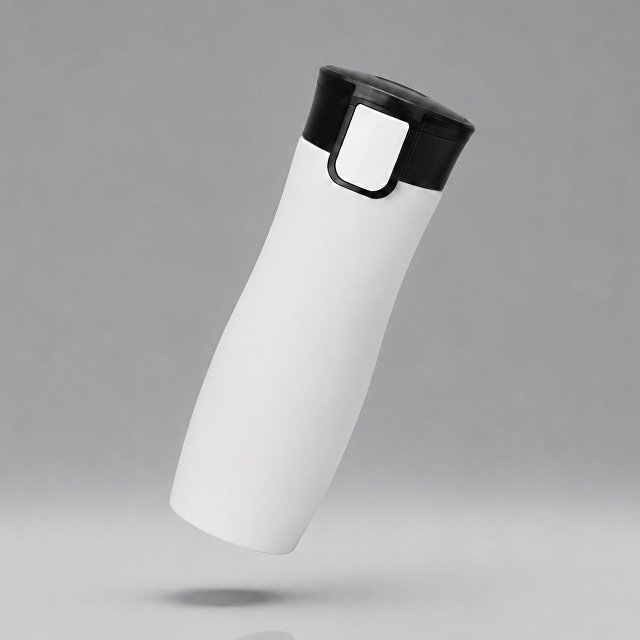 Вакуумная герметичная термокружка «Streamline» с покрытием soft-touch, тубус