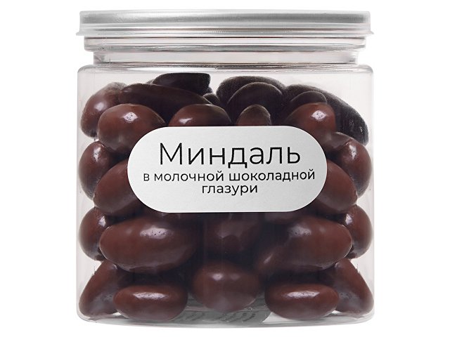 Миндаль в молочной шоколадной глазури «Glazura», 140 гр