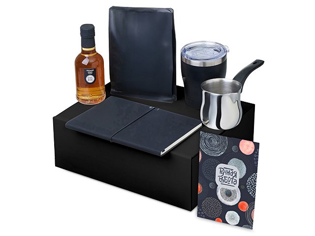 Подарочный набор «Re:y. Routine» с туркой, термокружкой и кофе