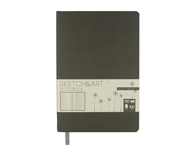 Скетчбук А5 «Sketch & Art» 100 г/м2, soft-touch