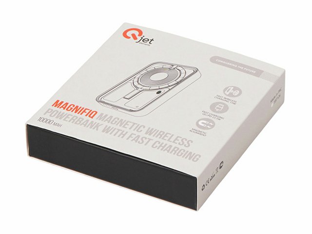 Беспроводной магнитный внешний аккумулятор с QC\PD «MagnifIQ», 10000 мАч, 15 Вт