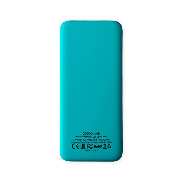 Внешний аккумулятор «Kris Soft Touch», 10 000 мАч