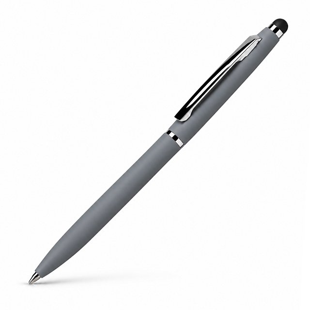 Ручка шариковая металлическая «Глори Софт» soft-touch со стилусом