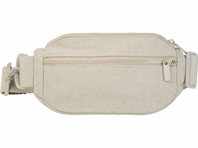 Сумка через плечо «Кресент» из переработанного хлопка 500 г/м2