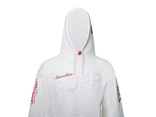 Худи оверсайз «Alpha.01» унисекс, с миксом видов нанесения