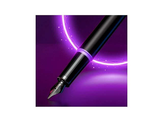 Ручка перьевая Parker «IM Vibrant Rings Flame Amethyst Purple»