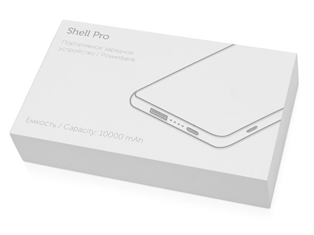 Внешний аккумулятор «Shell Pro», 10000 mAh