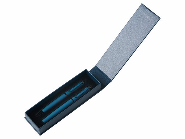 Подарочный набор из 2-х ручек «Black Lama» soft-touch