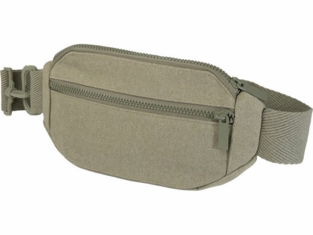 Сумка через плечо «Кресент» из переработанного хлопка 500 г/м2