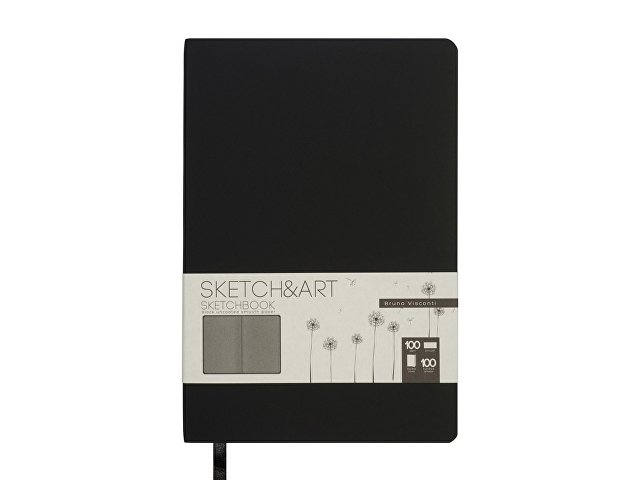 Скетчбук А5 «Sketch & Art» 100 г/м2, soft-touch