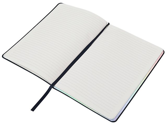 Блокнот А5 в гибкой обложке «Fellini» с голографическим срезом