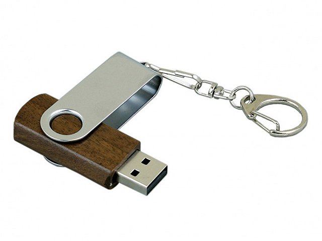 USB 2.0- флешка промо на 8 Гб с поворотным механизмом