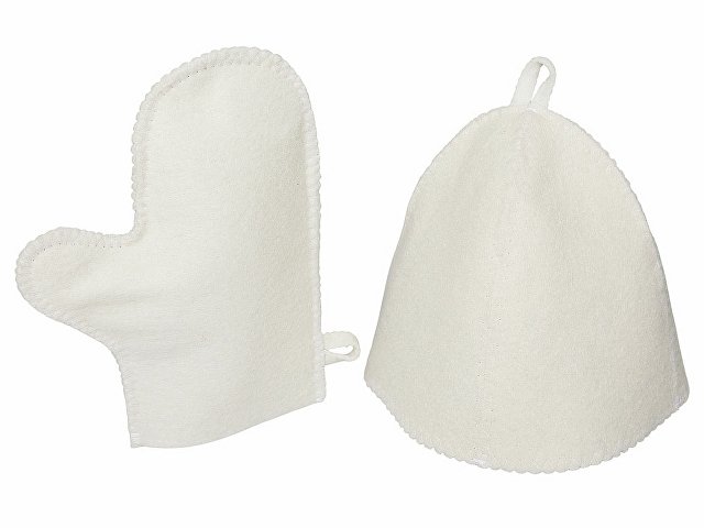 Банный набор из шапки и рукавицы «Renew»