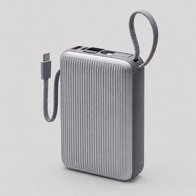 Внешний АКБ NRG Turbo Cable 20000 mAh, 22,5Вт