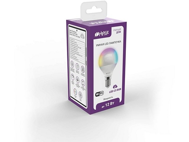 Умная LED лампочка «IoT LED C3 RGB»