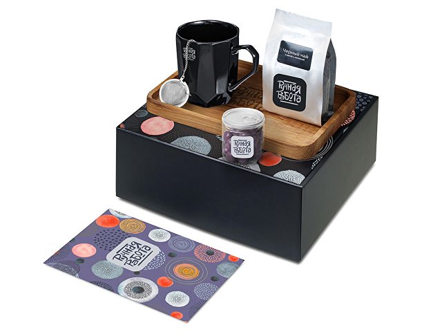 Подарочный набор «Re:y. Hearth»  с кружкой, подносом и чаем