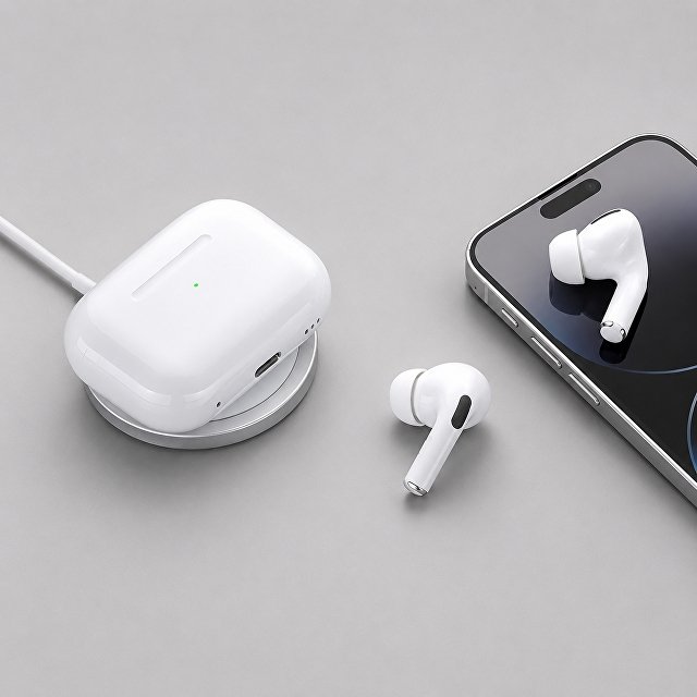 Беспроводные наушники с микрофоном Air Pro 2 , TWS, BT 5.3, 300 мАч, QI