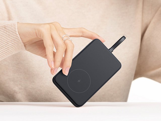 Внешний аккумулятор с кабелем Xiaomi 33W Magnetic Power Bank (Integrated Cable), 10000 мАч