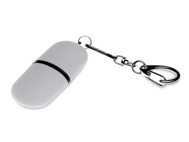 USB 3.0- флешка «Goutte Soft-touch» на 128 Гб каплевидной формы