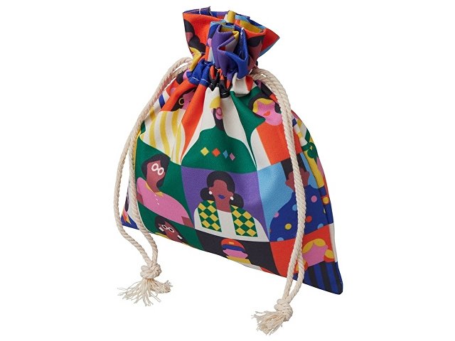 Мешочек подарочный средний с возможностью полноцветной печати