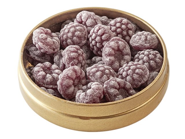 Карамель леденцовая со вкусом смородины в банке