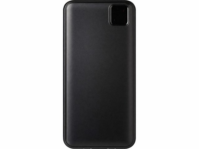 Внешний аккумулятор со встроенными кабелями «Фрэйм Квик», быстрая зарядка, 10000 мАч