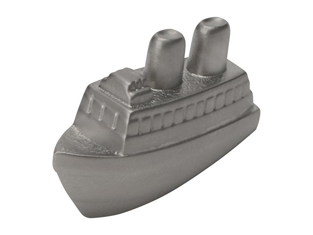 Подставка для визиток "Круиз", серебристый/черный 