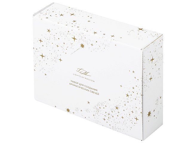 Набор для создания 2-х ароматических свечей: амбра и табак/маракуйя, сандал и пачули