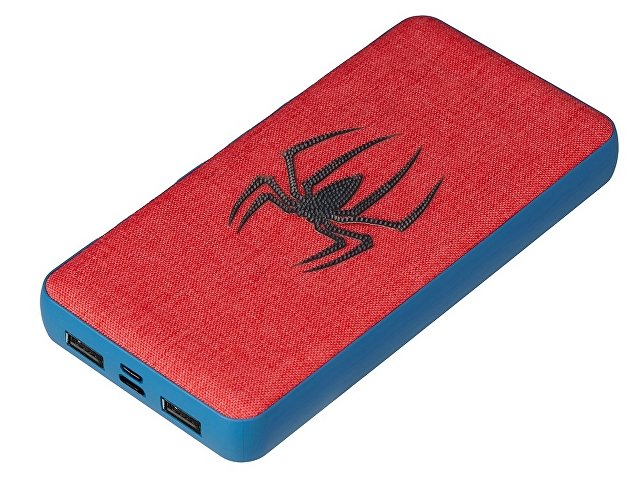 Портативное зарядное устройство с возможностью полноцветной печати на ткани и нанесения силиконового 3D-лого по индивидуальному дизайну клиента