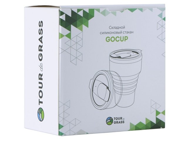 Силиконовый складной стакан «GoCup»