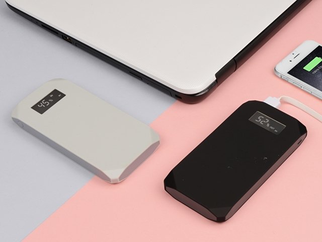 Внешний аккумулятор «Quickr» с функцией быстрой зарядки, 10000 mAh