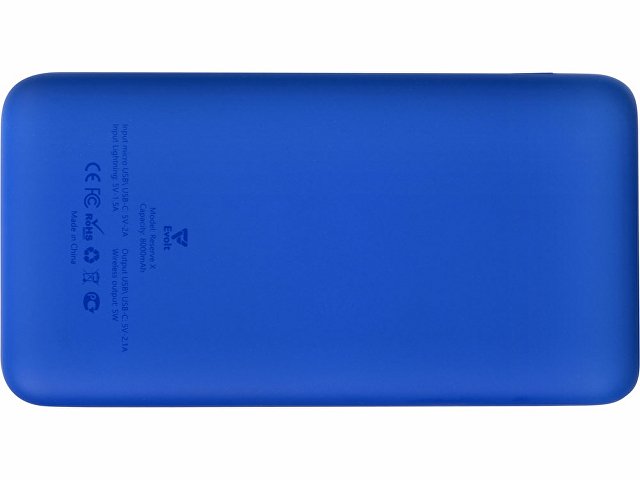 Внешний беспроводной аккумулятор с подсветкой лого «Reserve X», 8000 mAh