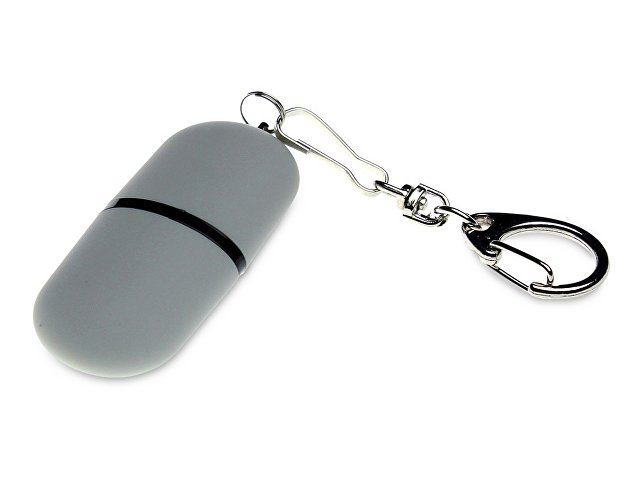 USB 2.0- флешка «Goutte Soft-touch» на 32 Гб каплевидной формы