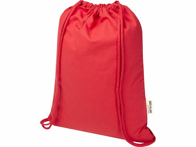 Рюкзак-мешок «Орегон Блэнд» из переработанного хлопка 140 г/м2