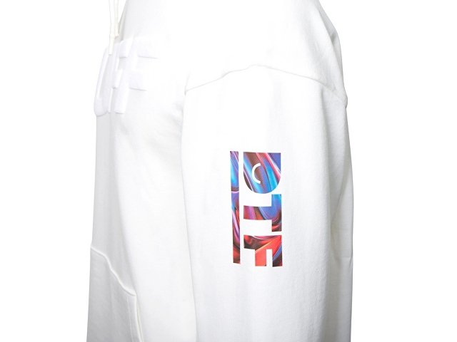 Худи оверсайз «Alpha.01» унисекс, с миксом видов нанесения