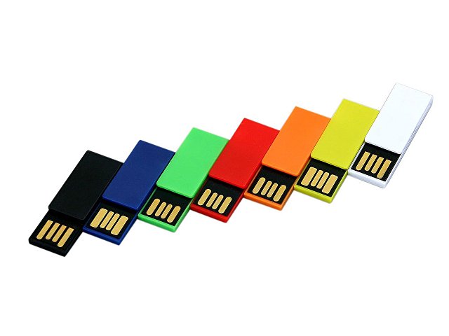 USB 2.0- флешка промо на 8 Гб в виде скрепки