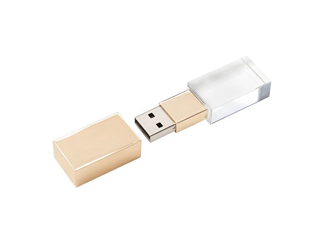 USB 2.0- флешка на 512 Мб кристалл классика