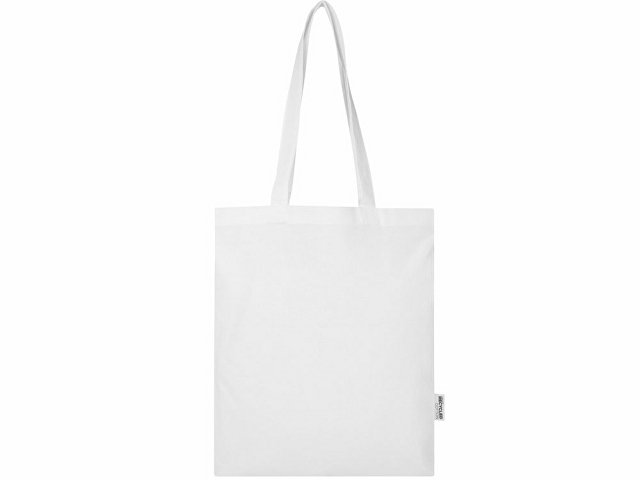 Эко-сумка «Мадрас Блэнд» из переработанного хлопка 140 г/м2