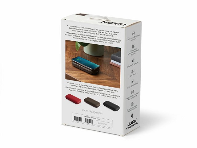 Внешний аккумулятор с беспроводной колонкой Powersound